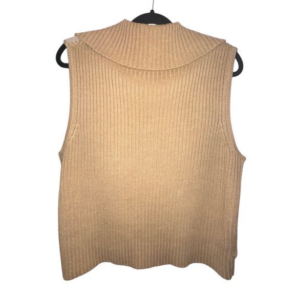 Vintage Designers Originals | Leather Vest - Size L - Picture 3 of 8